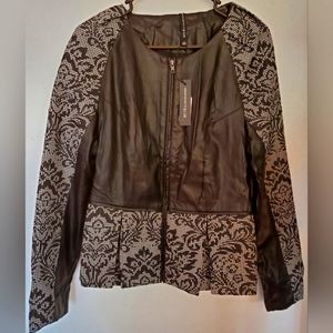 New with tag W118 by Walter Baker Black and White Jacket